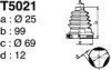 DEPA T5021 Bellow Set, drive shaft